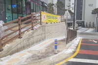 신동탄 SK VIEW아파트 진입로 스페이스월 준공