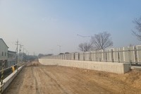 대구3산업단지 자립식옹벽준공